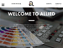 Tablet Screenshot of alliedprinting.com