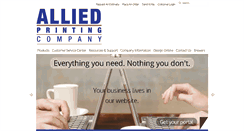 Desktop Screenshot of alliedprinting.biz